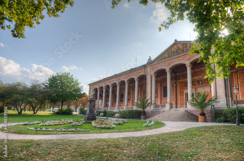 Trinkhalle building in German spa town Baden Baden photo