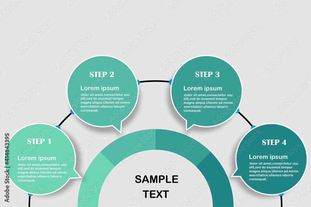 Vector infographics design template on the white background, diagram, annual report, web design. Business concept with 4 step, steps or processes. Vector infographics design template on the white background, diagram, annual report, web design. Business concept with 4 step, steps or processes.