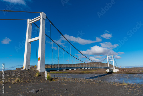 The Golden Gate Bridge Of The Highlands on Iceland photo