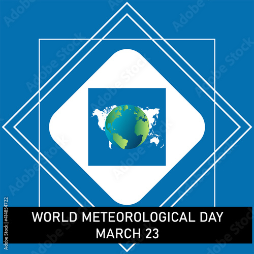 World Meteorological Day Vector Illustration, Simple design, suitable for any Poster, Background. eps 10
