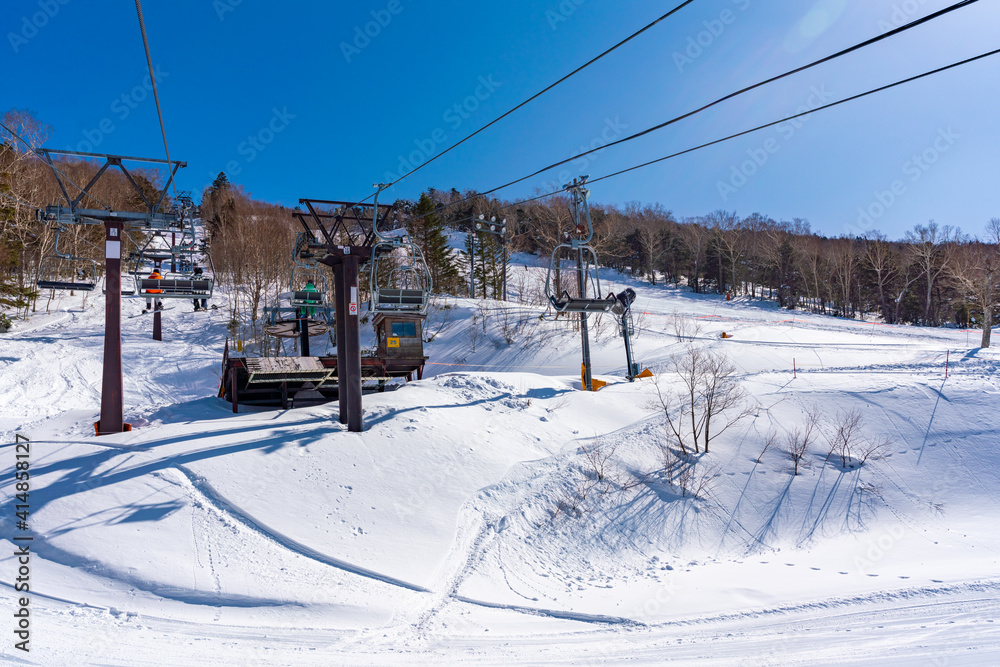 志賀高原スキー場（2021年2月）・風景物語（志賀高原の冬）