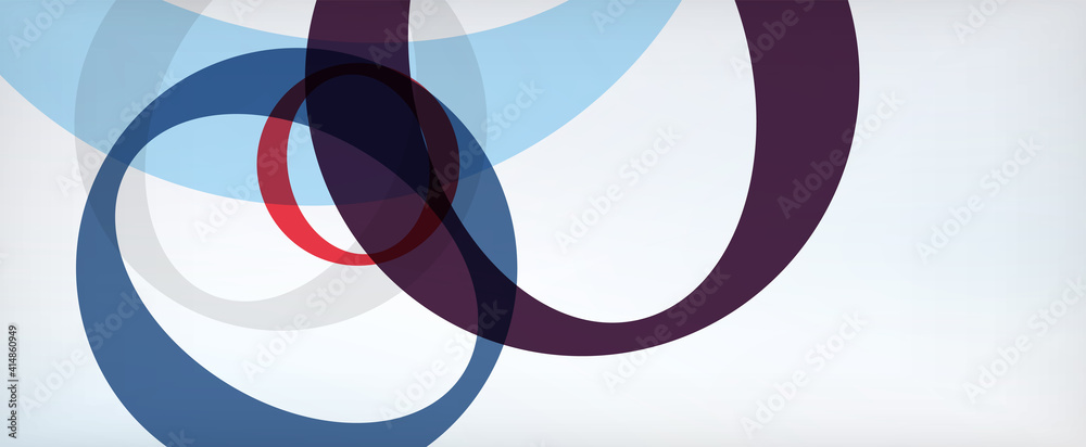 Ring geometric shapes, o letter repetition wallpaper. Abstract background for business or technology presentations, internet posters or web brochure covers Ring geometric shapes, o letter repetition wallpaper. Abstract background for business or technology presentations, internet posters or web brochure covers