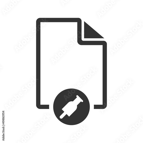 File attachment icon
