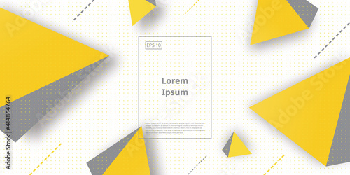 modern background with yell...