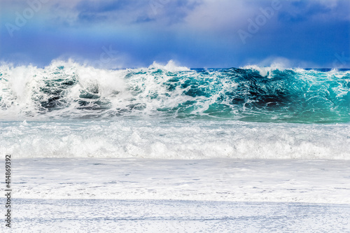 Forte vague, tempête en mer © Unclesam