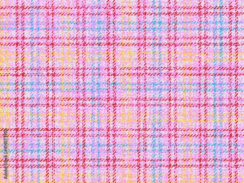 bright girls colors gingham seamless ornament red yellow blue checkered stripes on pink for plaid  tablecloths  shirts  tartan  clothes  dresses  bedding