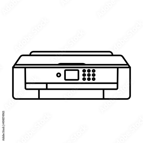 Photocopier icon