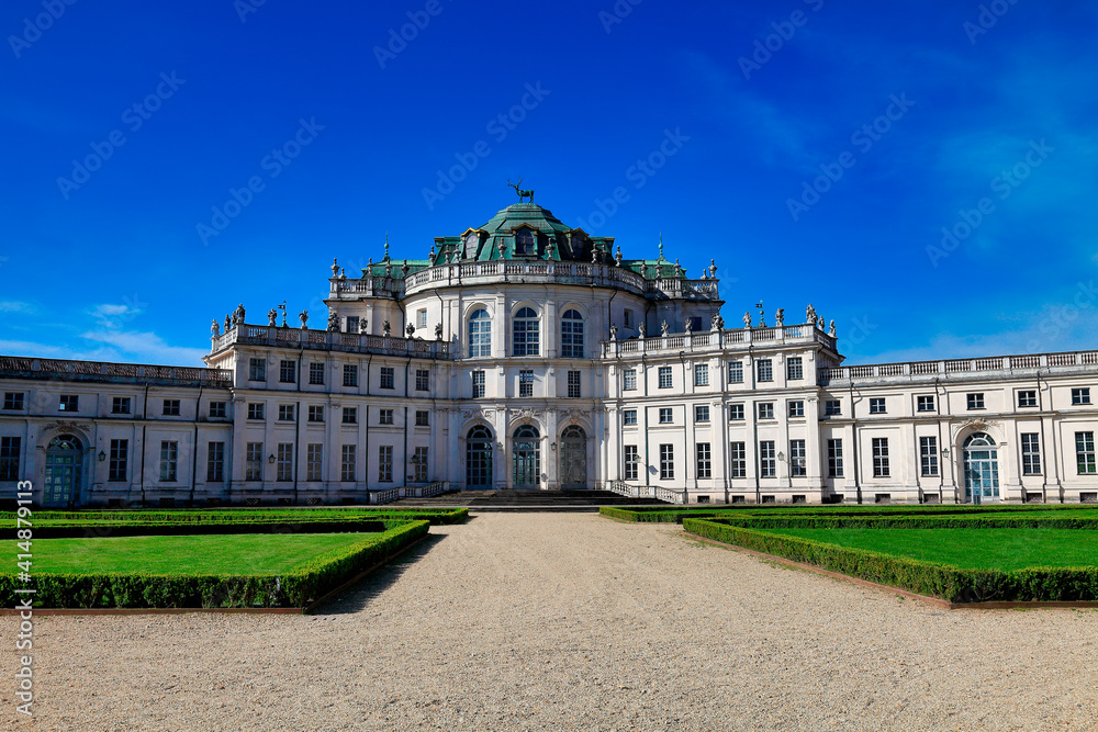 STUPINIGI, ITALY: The Palazzina di caccia of Stupinigi is one of the Residences of the Royal House of Savoy in northern Italy, part of the UNESCO World Heritage Sites list.