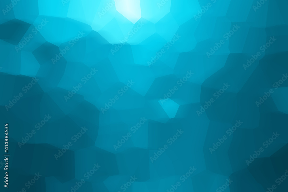 blue abstract mosaic background / spring business background, design lines broken wallpaper, blue gradient light