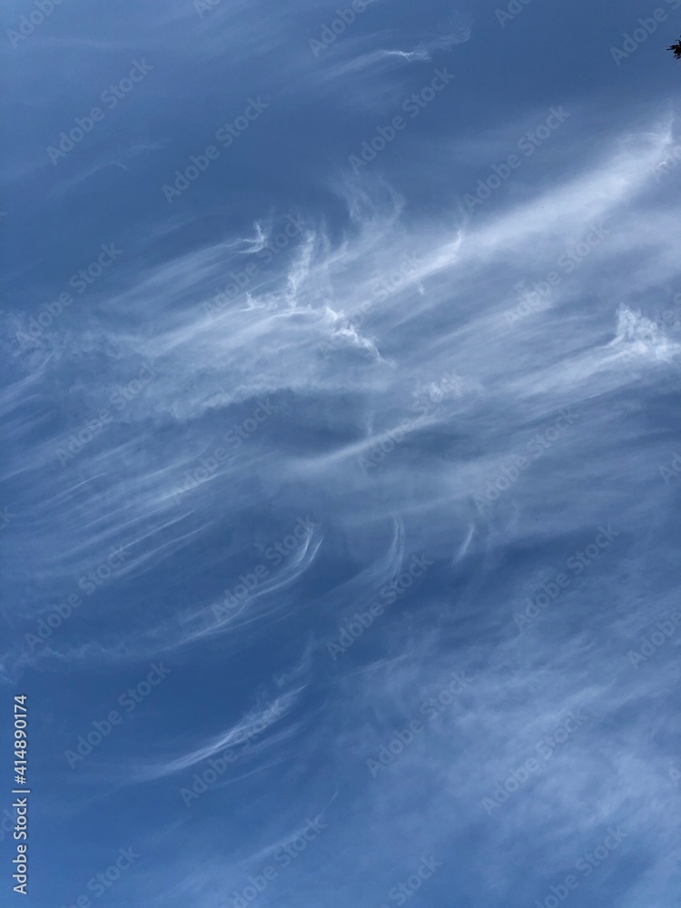 Obraz premium blue sky with clouds