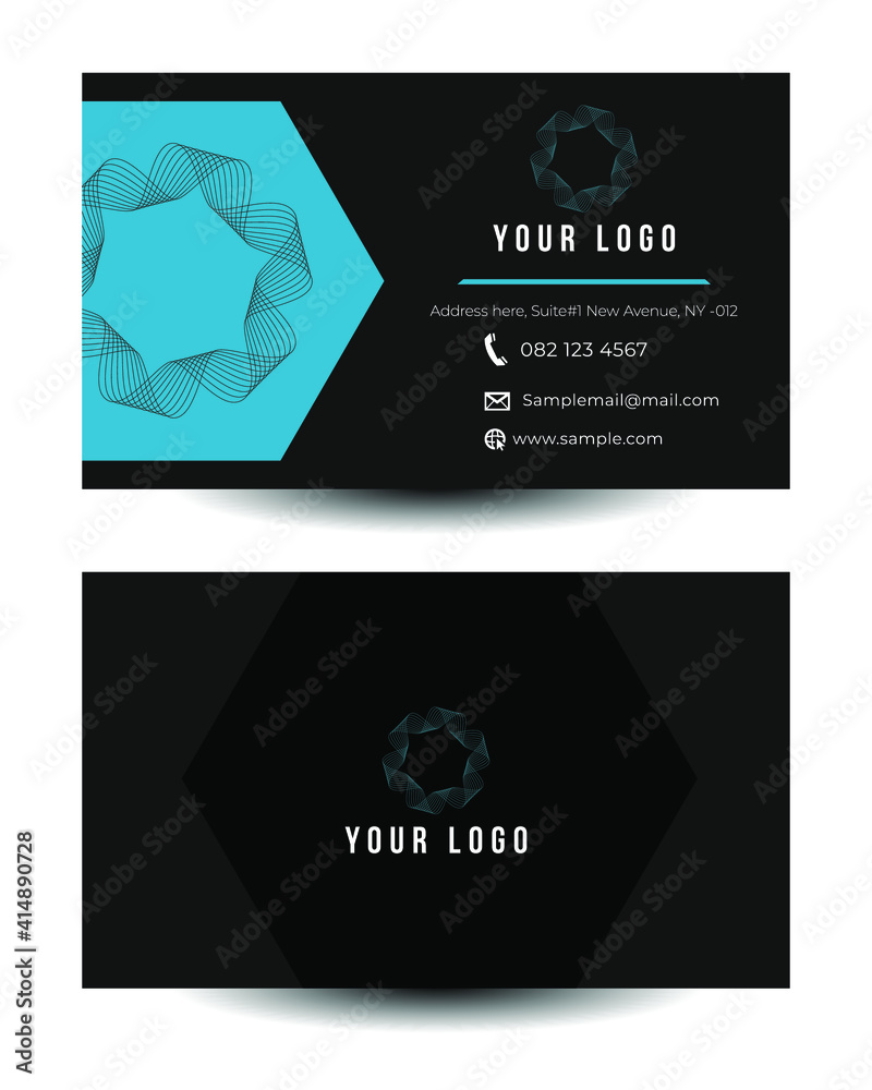 business card template business card design