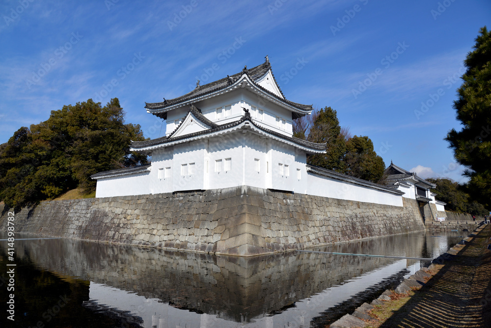 Obraz premium 二条城 東南隅櫓 京都市