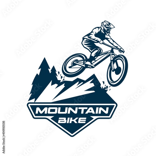 mountain bike logo photo