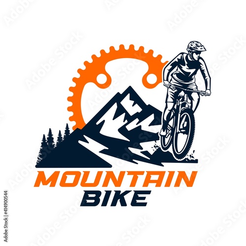 mountain bike logo