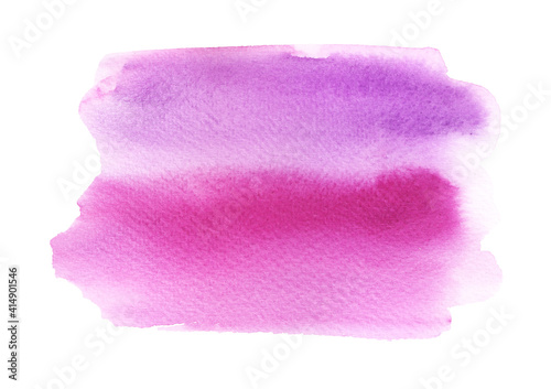 Watercolor pink stain