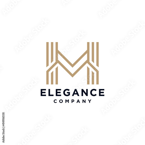 Letter m Logo, Letter M element, logo icon design template. Unique modern creative trendy business brand.