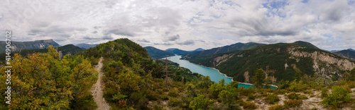 Lac de Castillon, Verdon, Saint Julien du Verdon, Alpes de Haute Provence, France