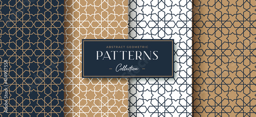 abstract luxury geometric pattern collection