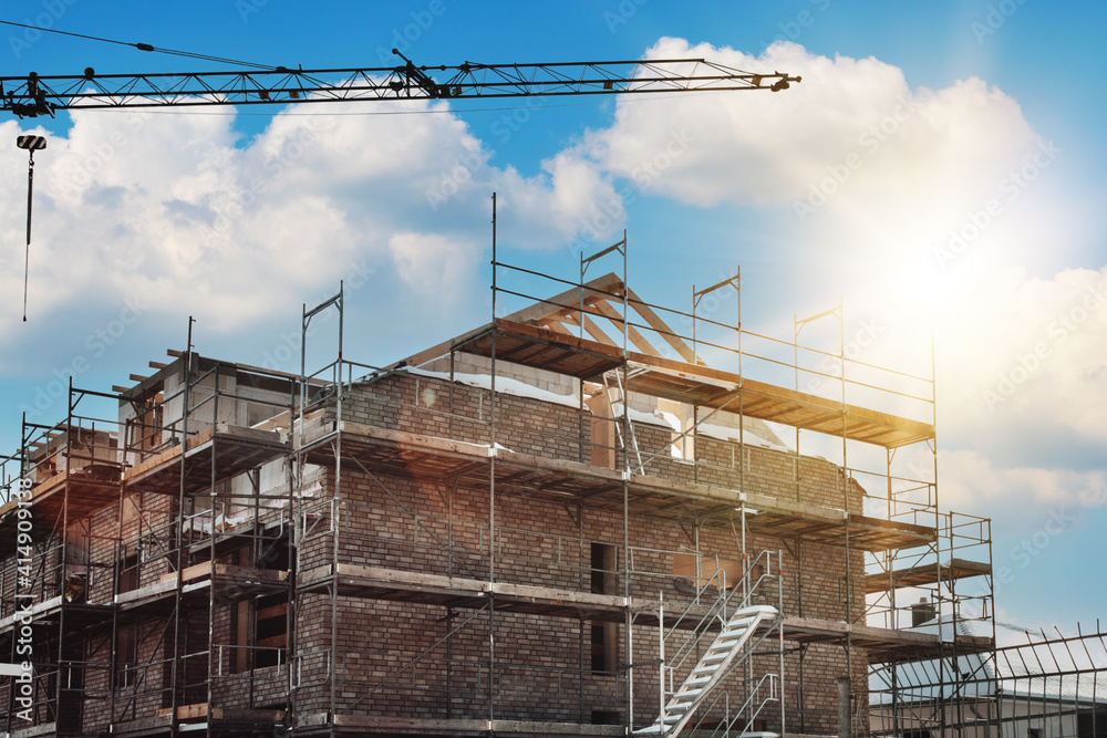 Obraz premium Neubauprojekt