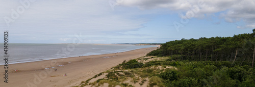 Panorama C  te sauvage Saint Palais sur Mer Charente Maritime France