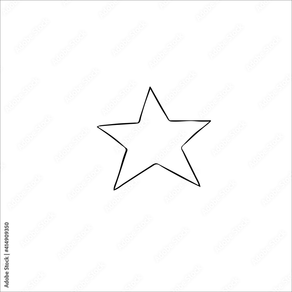 Star Isolated Flat Web Mobile Icon Vector Sign Symbol Button Element Silhouette Star Isolated Flat Web Mobile Icon Vector Sign Symbol Button Element Silhouette