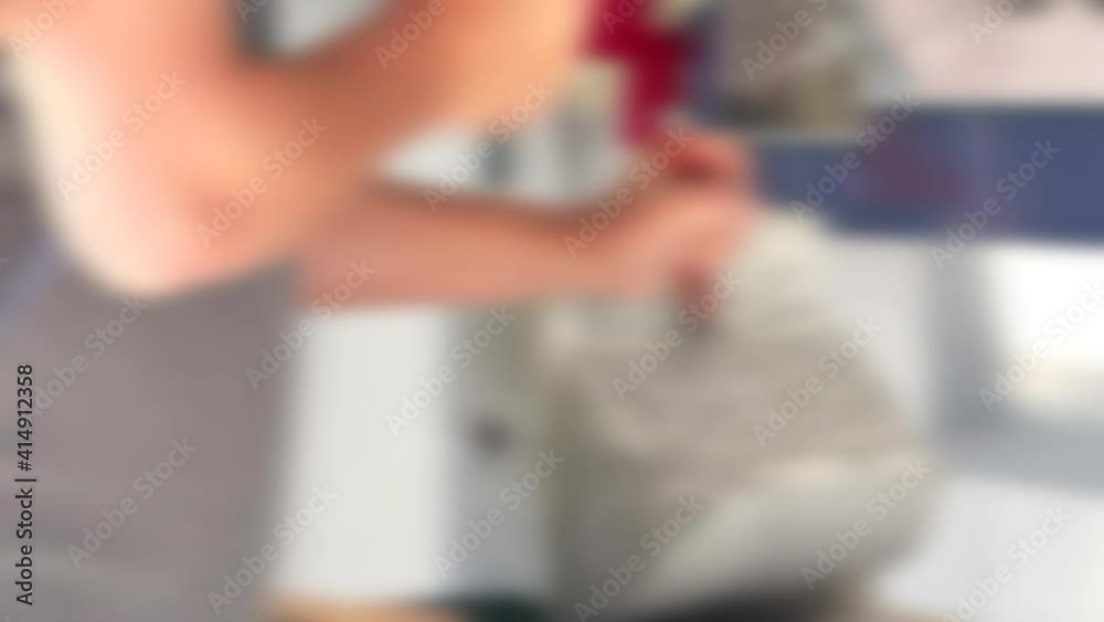 Abstract blurred stonemason using a chisel to carve a stone sculpture by hand Abstract blurred stonemason using a chisel to carve a stone sculpture by hand