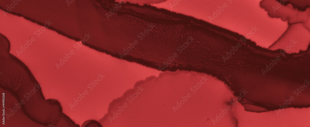 Liquid Blood Background. Red Ink Banner. Liquid Blood Background. Red Ink Banner.