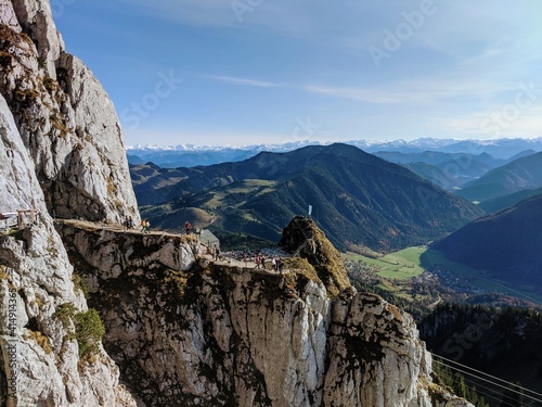 Wonderful Site in the Alps. Sternwarte Wendelstein. Germany.
