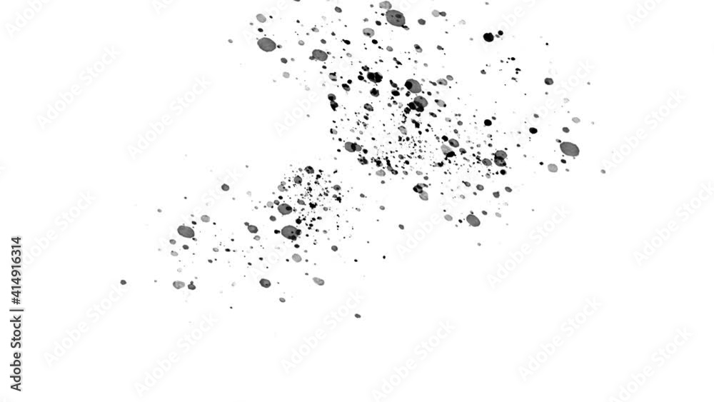 Hand-drawn transition frame-by-frame art. Cartoon animation. Ink effect Alpha channel. Hand-drawn transition frame-by-frame art. Cartoon animation. Ink effect Alpha channel.