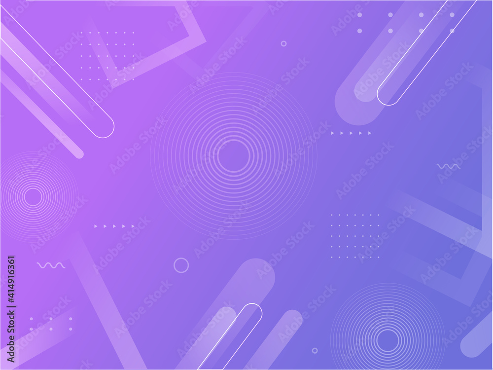 Abstract Geometric Dynamic Background In Purple Color. Abstract Geometric Dynamic Background In Purple Color.