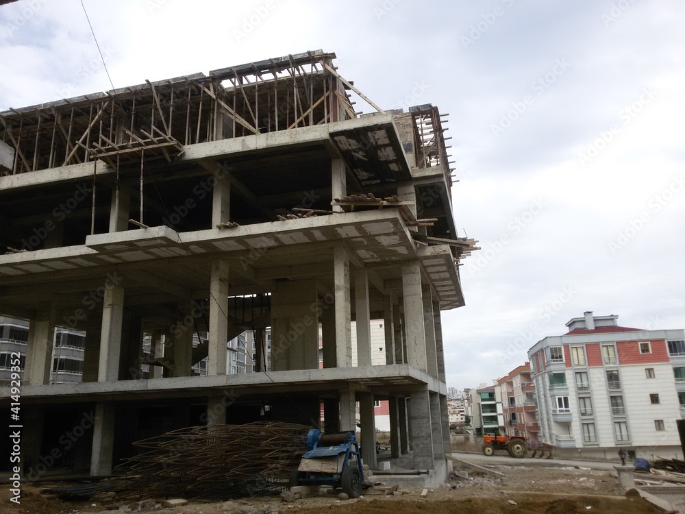 building under construction building under construction