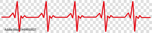 Heartbeat electrocardiogram background stock illustration photo