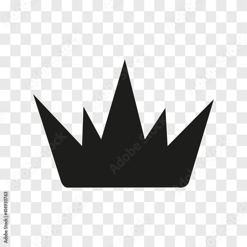 Crown Icons and Symbols stock illustration