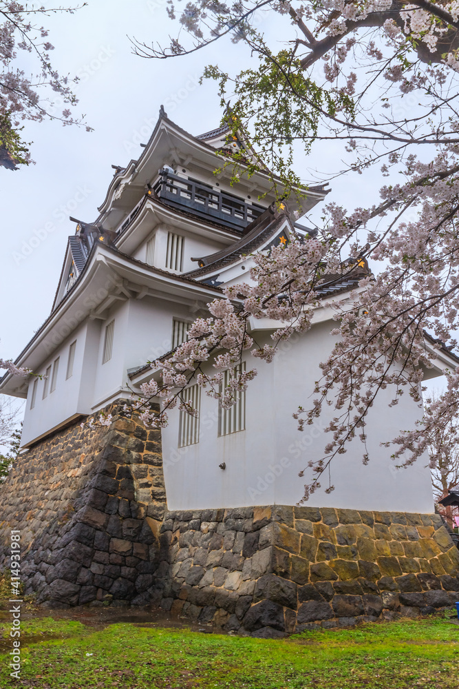 春の横手城の風景 春の横手城の風景