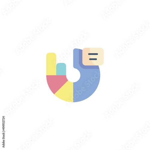 플랫 아이콘 차트