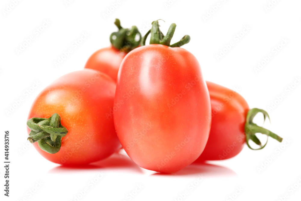 cherry tomatoes isolated on white background cherry tomatoes isolated on white background