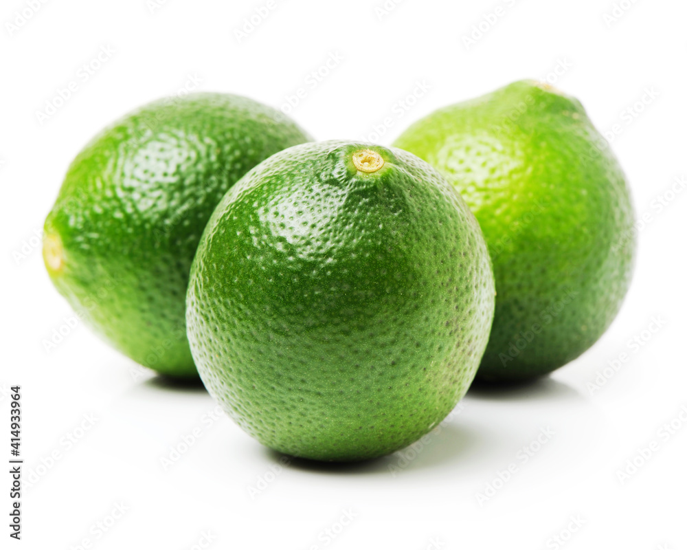 Fresh lemon on white background Fresh lemon on white background