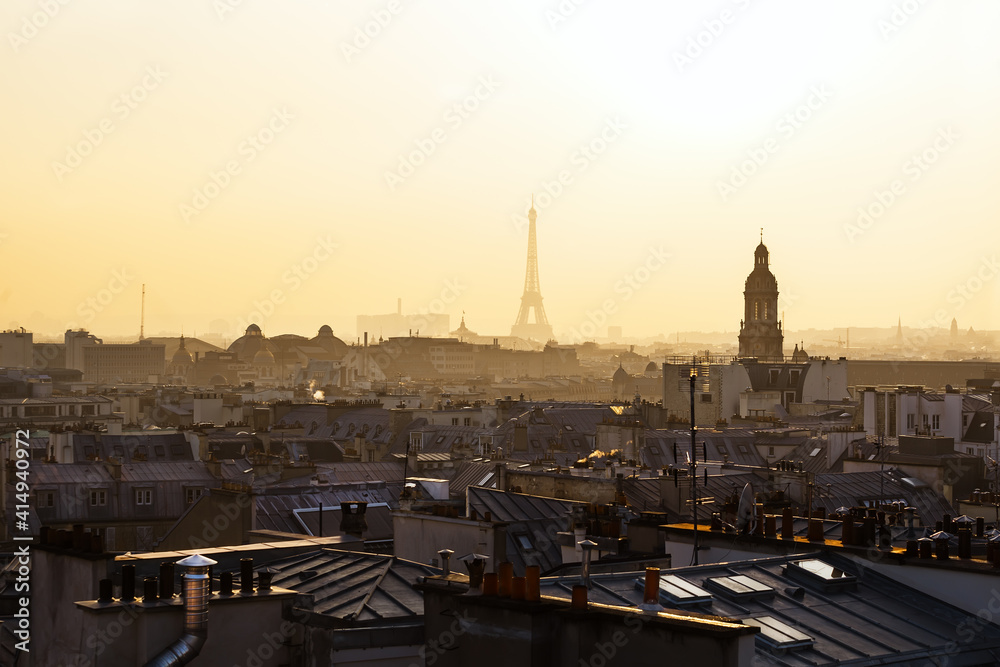 Paris, à l'heure dorée