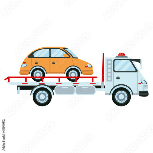 car carrier truck vehicle transport taxi icon