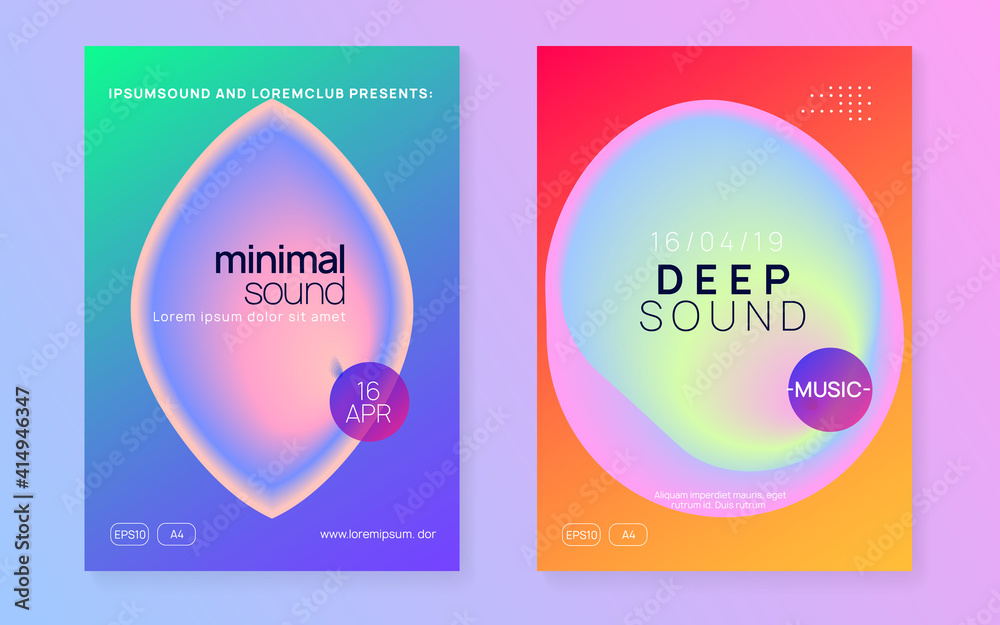 Summer fest flyer and music poster. Summer fest flyer and music poster.
