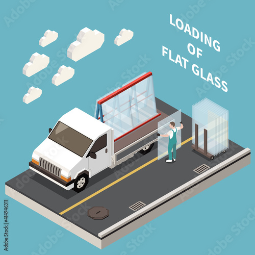 Flat Glass Transportation Composition