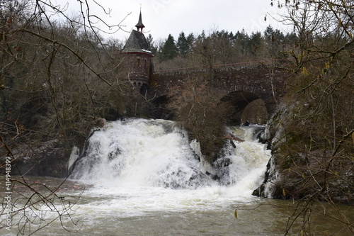 wilder Wasserfall der Elz photo