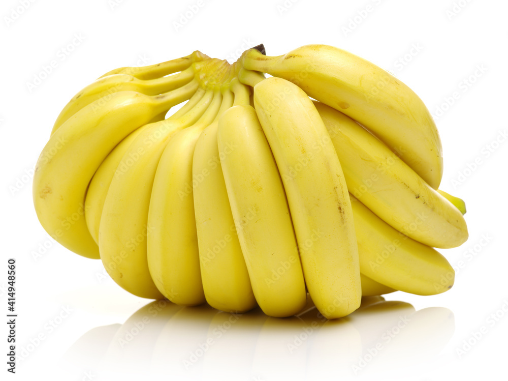Banana isolated on white background