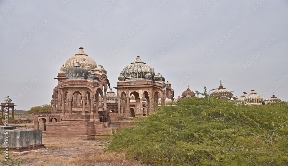 Panch Kunda Cenotaphs of Jodhpur,rajasthan,india