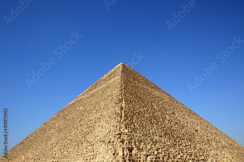 Great Pyramid of Khufu or Pyramid of Cheops, Giza, Egypt