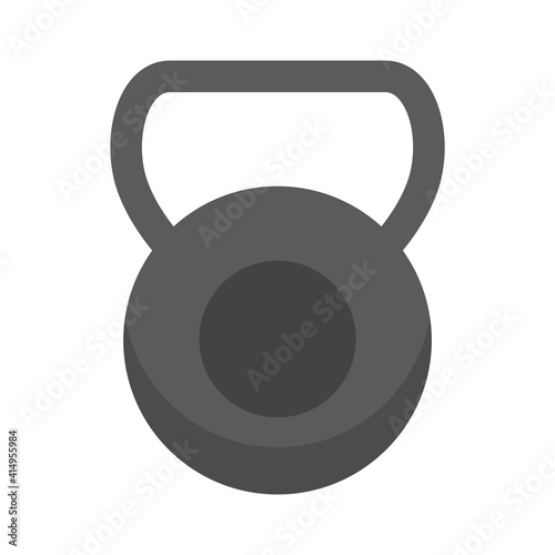 dumbbell sport accessory isolated icon