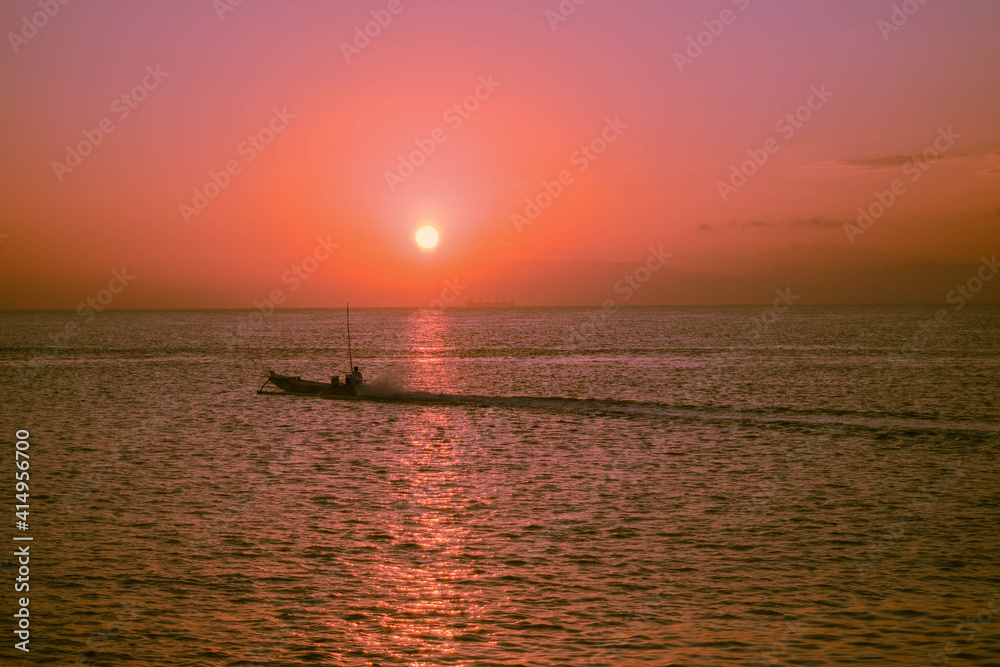 sunrise on the beach