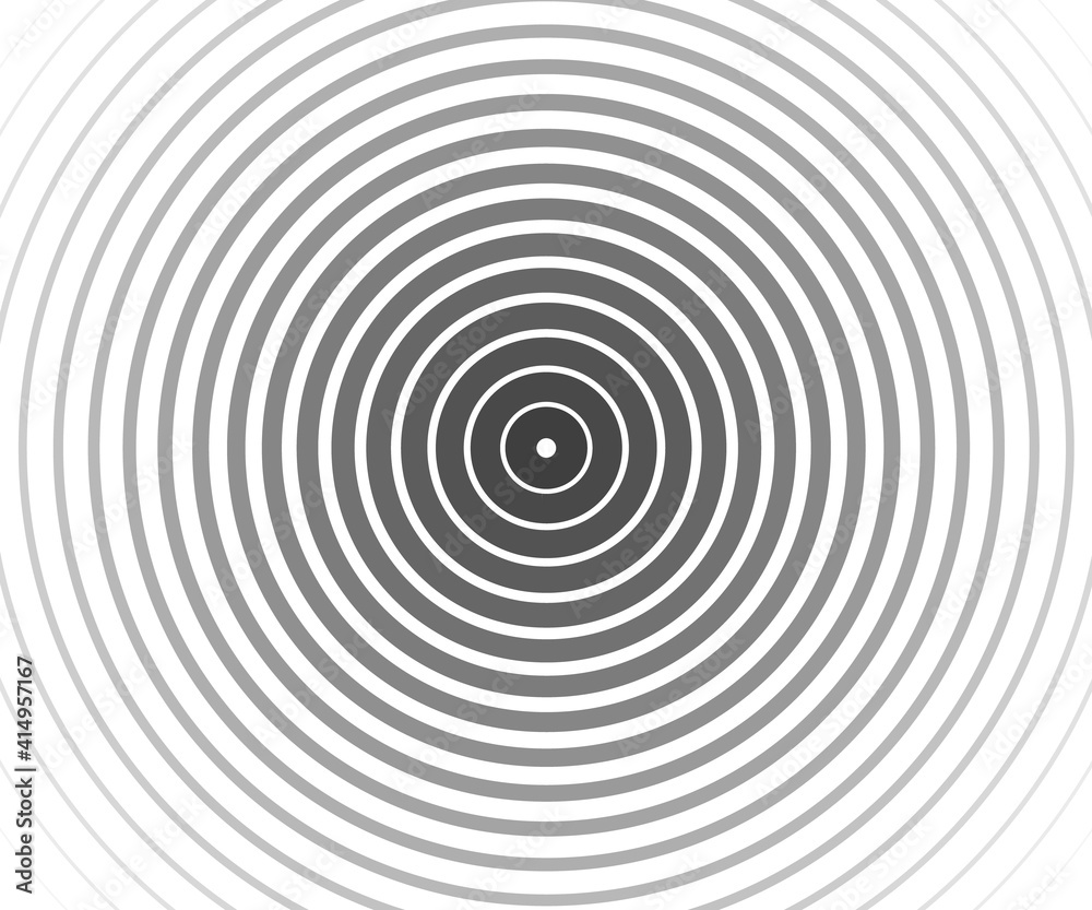 Abstract circle pattern black and white color ring. Abstract vector illustration for sound wave, Monochrome graphic. Abstract circle pattern black and white color ring. Abstract vector illustration for sound wave, Monochrome graphic.