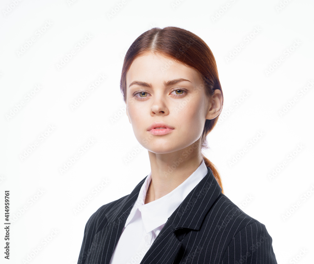 Business woman in suit official office work secretary Business woman in suit official office work secretary