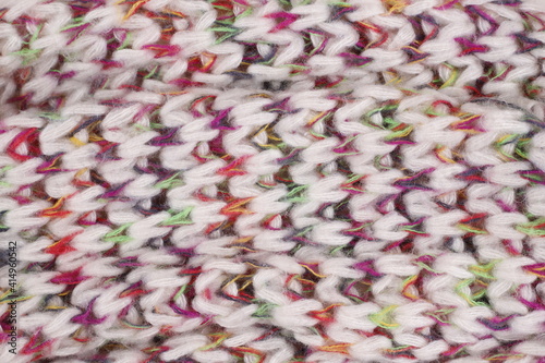 Tekstura wełna kolorowy szal